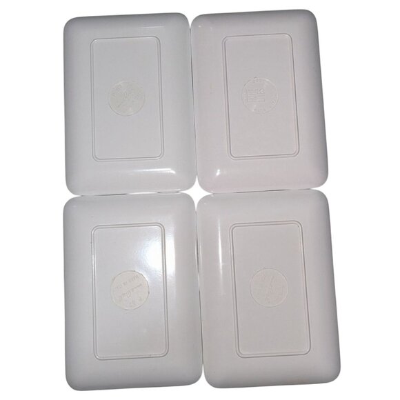 Set Of 4 Decorative Renaissance-Themed Melamine Rectangular Trays Featuring Mona - Picture 6 of 10